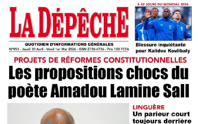 Sénégal, Amadou Lamine Sall s'exprime