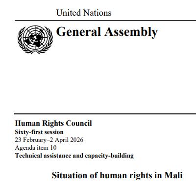 ONU, droits humains au Mali